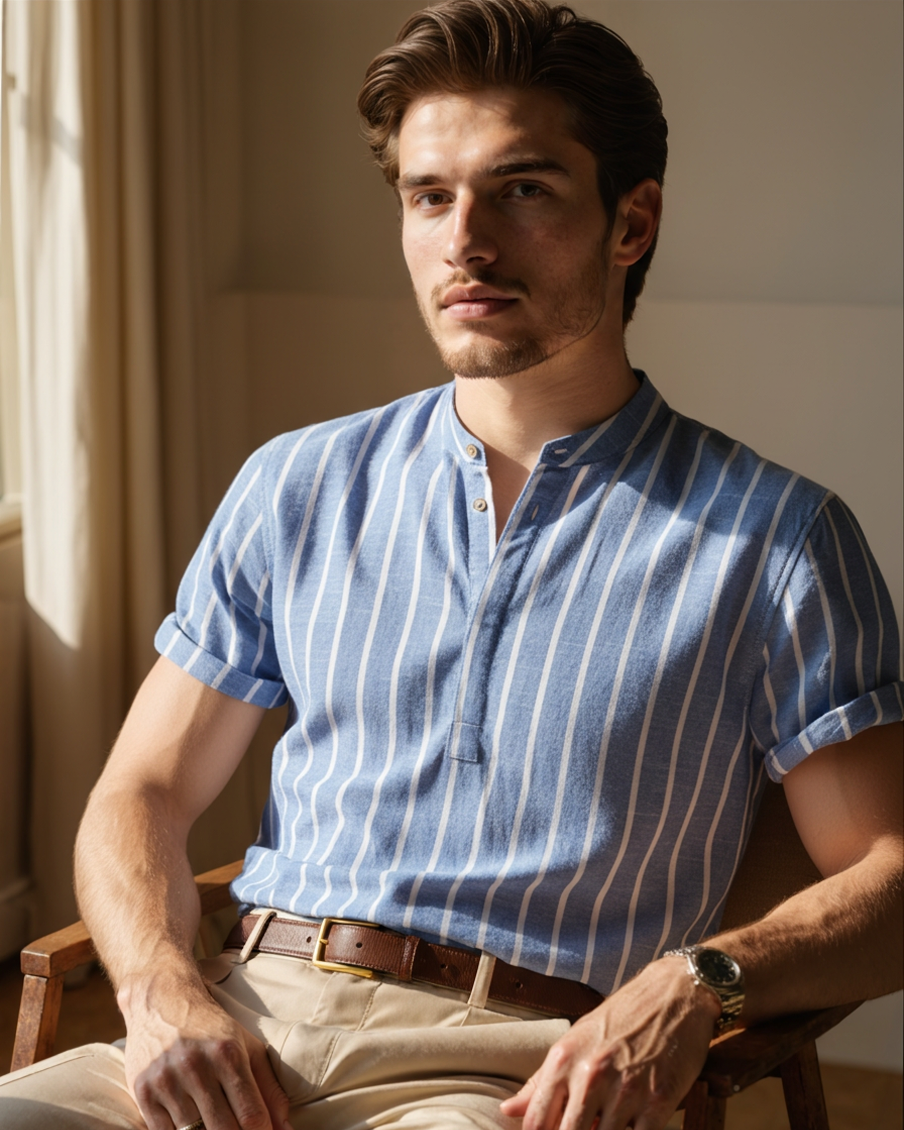 Bari Men's Polo Shirt | 100% Organic Cotton, Classic Fit 2