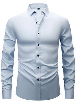 Classic Wrinkle-Free Men's Shirt – Effortless Elegance with Lasting Comfort 15