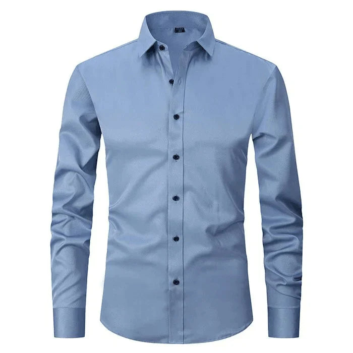 Classic Wrinkle-Free Men's Shirt – Effortless Elegance with Lasting Comfort 6