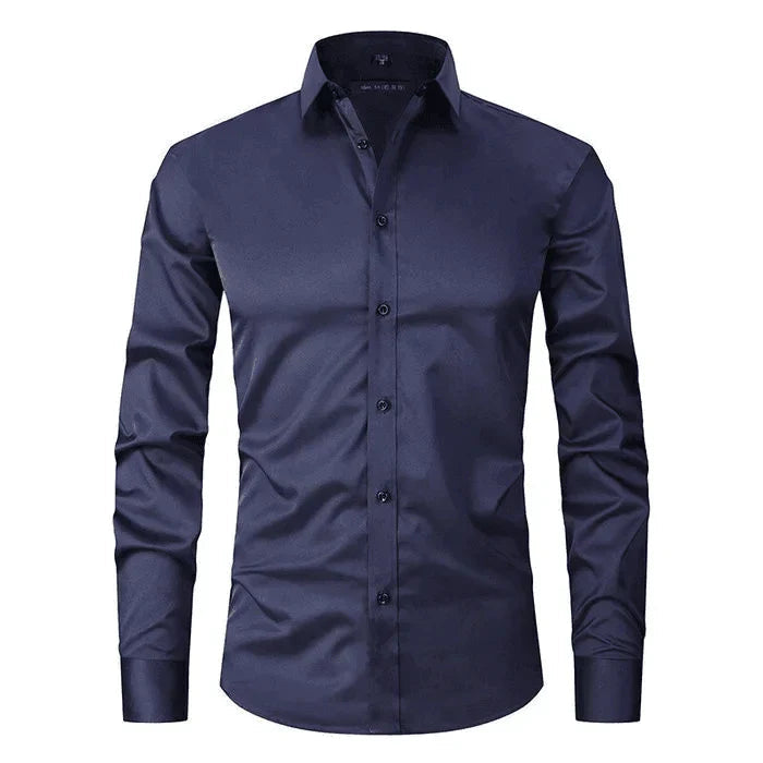 Classic Wrinkle-Free Men's Shirt – Effortless Elegance with Lasting Comfort 8