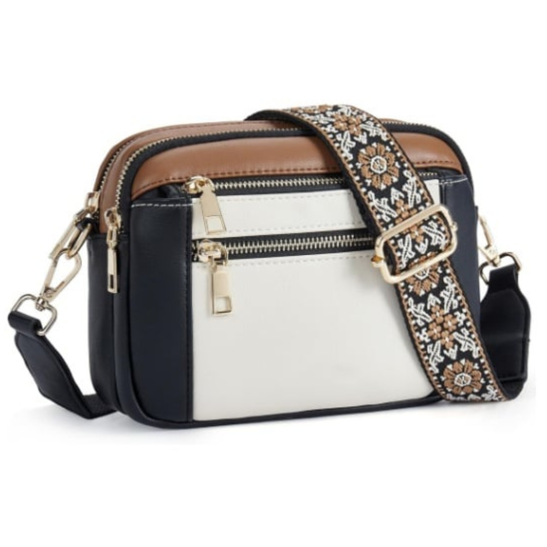 Elegant Evelyn Black Shoulder Bag | Premium Leather, Versatile Design 3