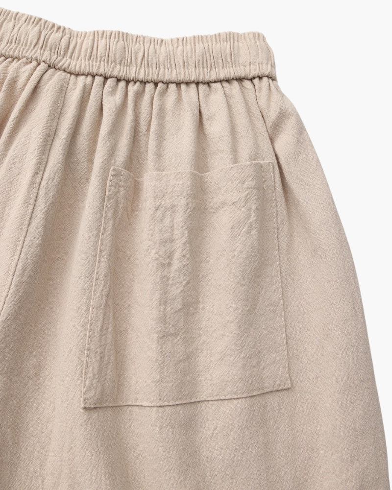 Lively Women's Lago Shorts | Breathable Flax, Relaxed Fit 7