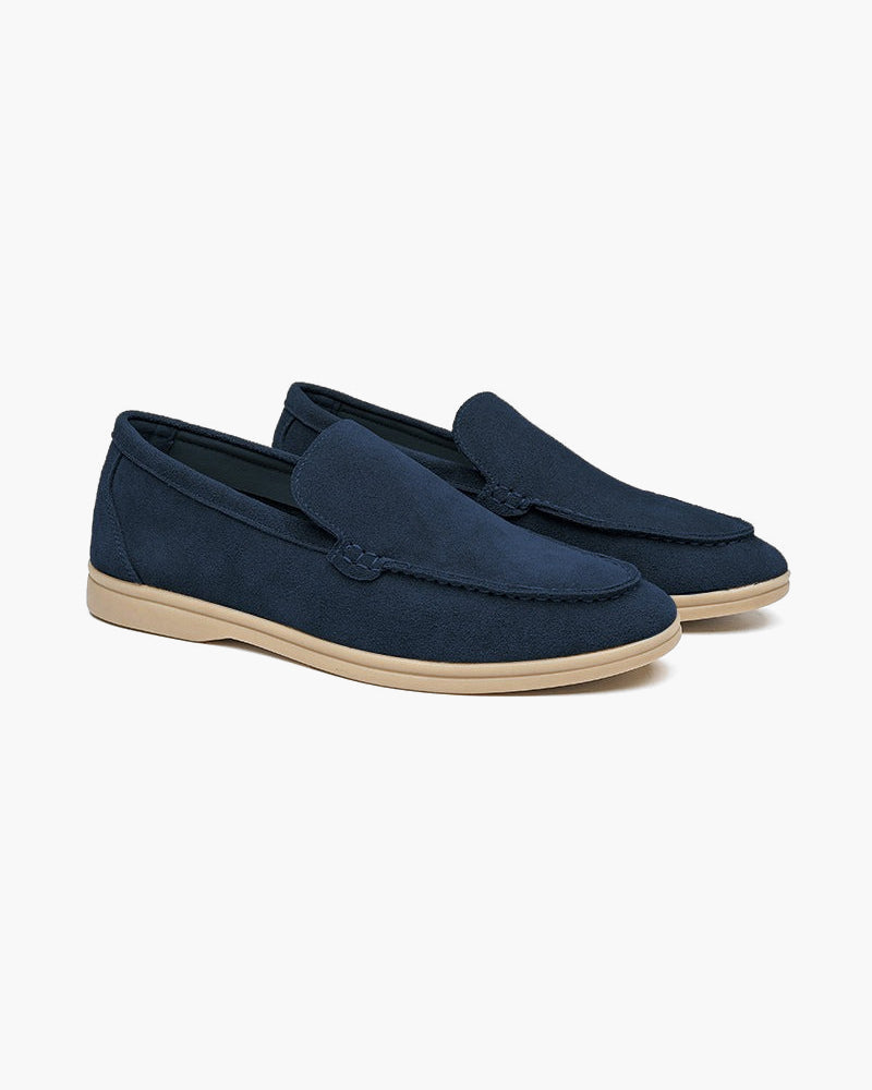 Premium Suede Slip-On Loafers for Men – Comfortable and Stylish Black Loafers for Women 11