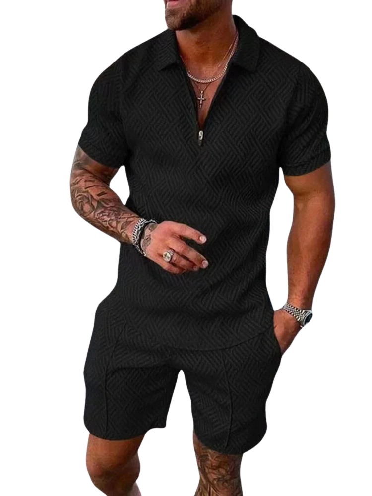 Summer Set With Polo And Shorts – Effortless Comfort for Hot Days 0