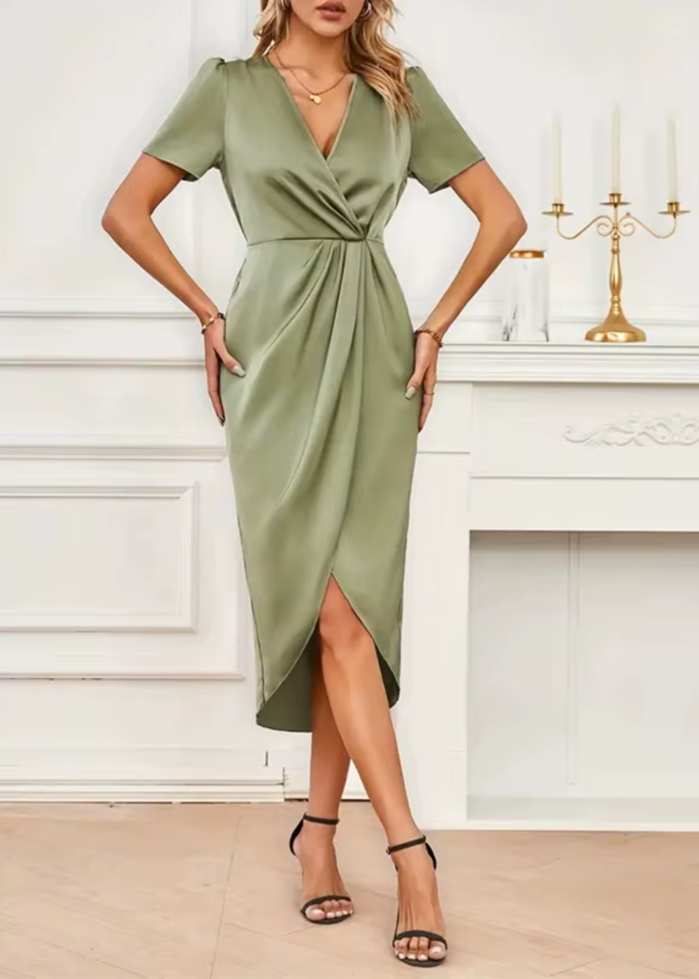 Ariana Women's Midi Dress | High-Quality Fabric, Chic & Versatile 2
