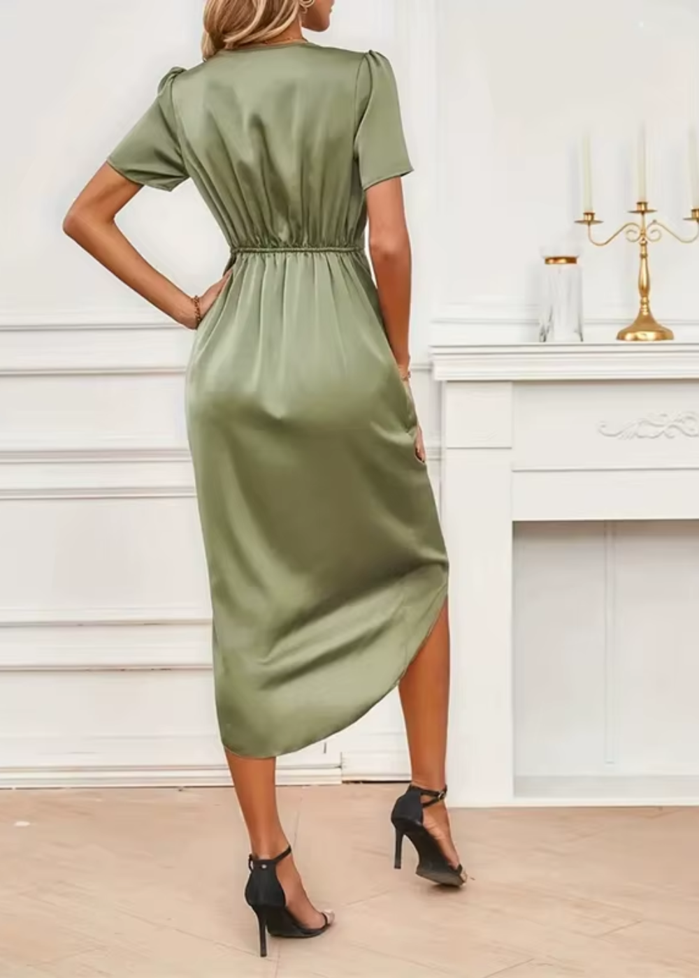 Ariana Women's Midi Dress | High-Quality Fabric, Chic & Versatile 3