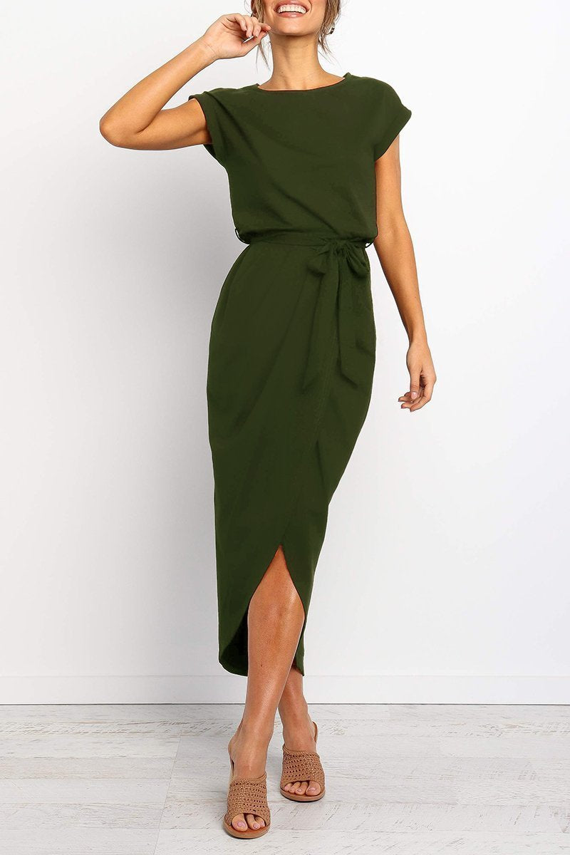 Bella Women's Midi Dress | Flowy Silhouette, Breathable Fabric 0