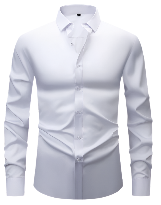 Classic Wrinkle-Free Men's Shirt – Effortless Elegance with Lasting Comfort 0