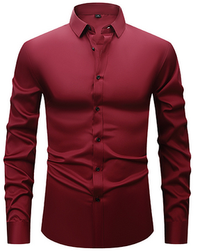 Classic Wrinkle-Free Men's Shirt – Effortless Elegance with Lasting Comfort 18