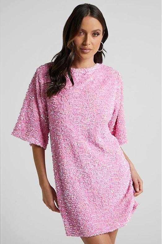 Cleo Women's Mini Dress | Dazzling Sequin, Backless Cocktail Dress 2