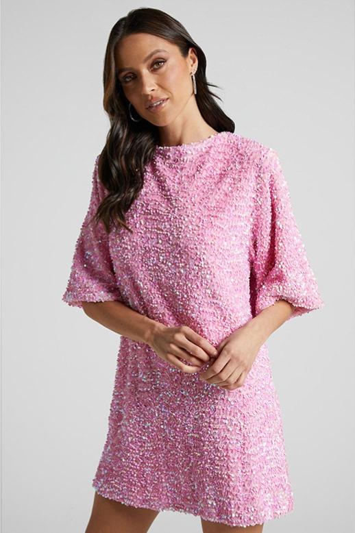 Cleo Women's Mini Dress | Dazzling Sequin, Backless Cocktail Dress 5