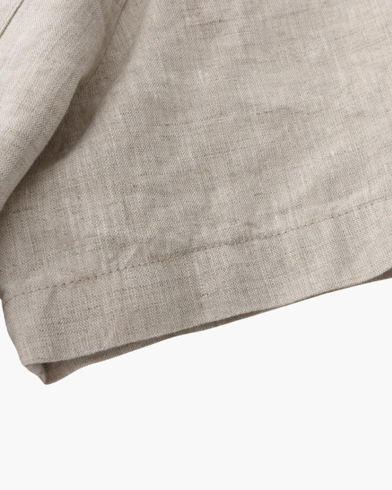 Clever Men's Linen Shirt | Short Sleeve, Breathable Summer Style 4