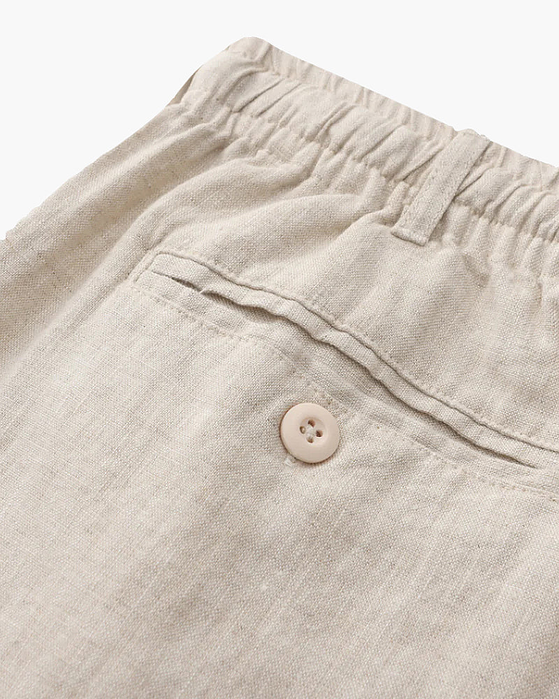 Clever Men's Linen Shorts | Lightweight Breathable Fabric 5