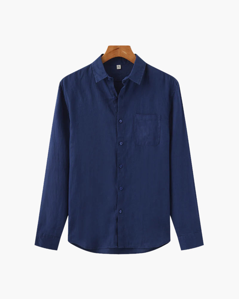 Clever Women's Linen Shirt | Lightweight Breathable Fabric 13