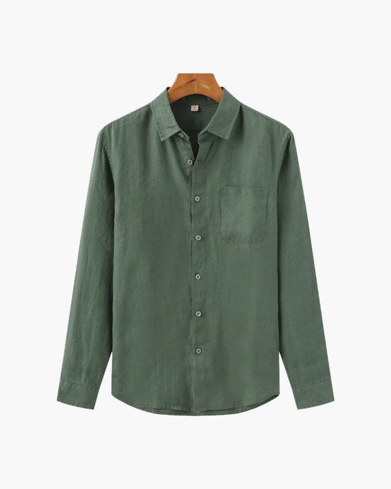 Clever Women's Linen Shirt | Lightweight Breathable Fabric 6