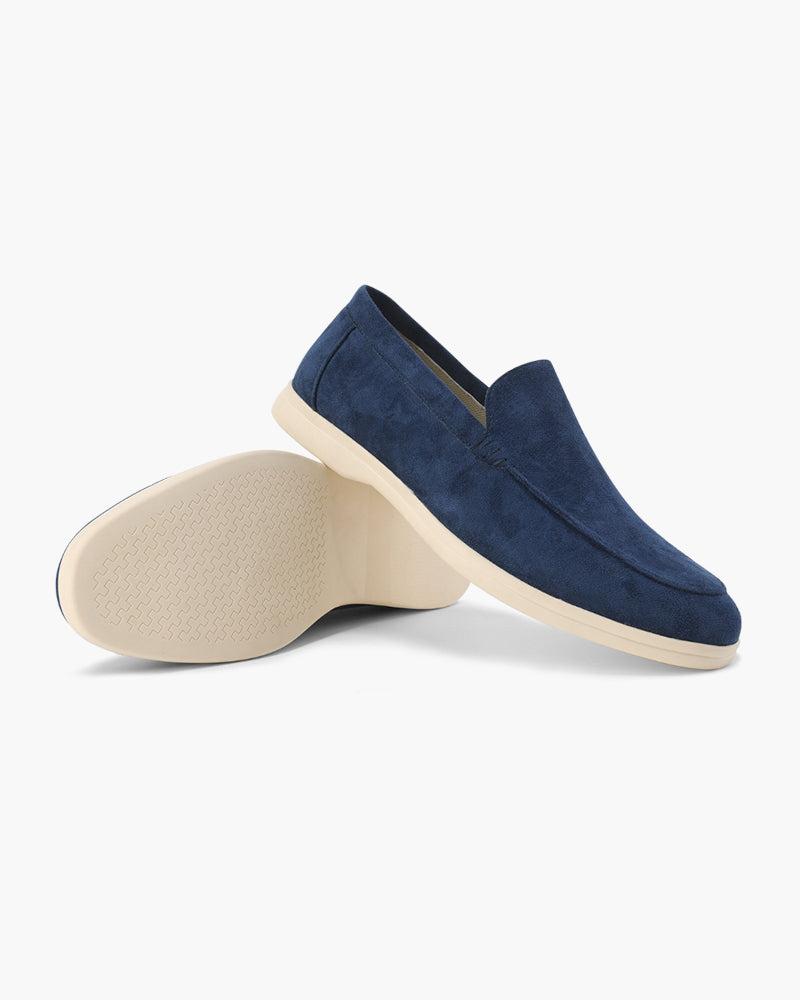Elegant Suede Slip-On Loafers for Women – Comfortable Black Loafers with Quality Craftsmanship 9