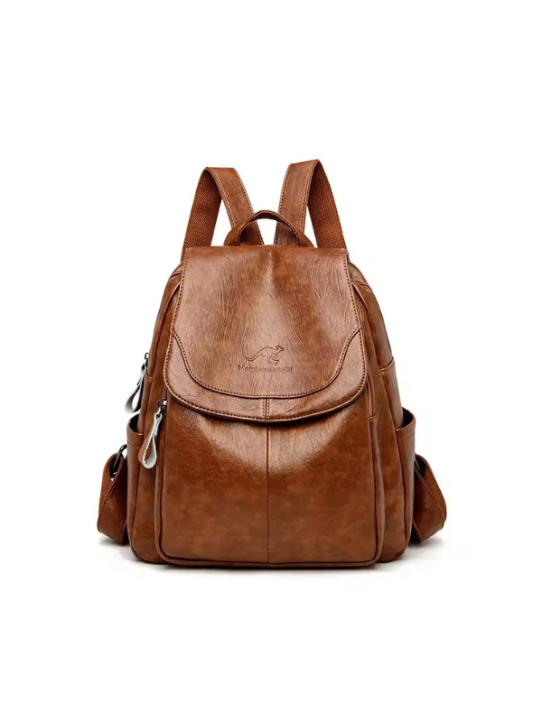 Ivy Women's Travel Backpack | Anti-Theft PU Leather, RFID Protection 1