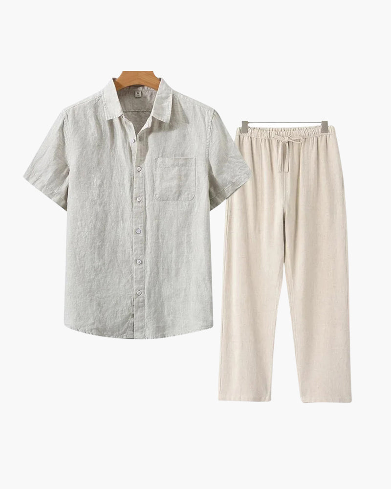 Linen T-Shirt For Relaxed Vibes – Lightweight Comfort for Effortless Style 0
