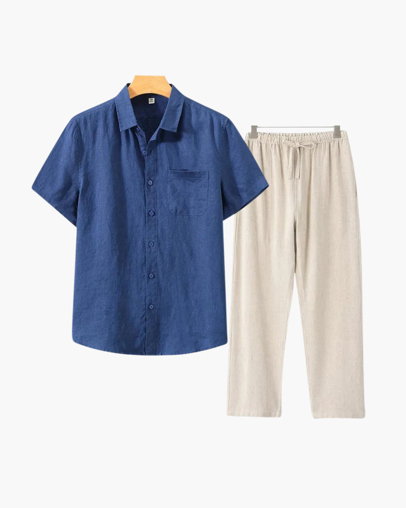 Linen T-Shirt For Relaxed Vibes – Lightweight Comfort for Effortless Style 1