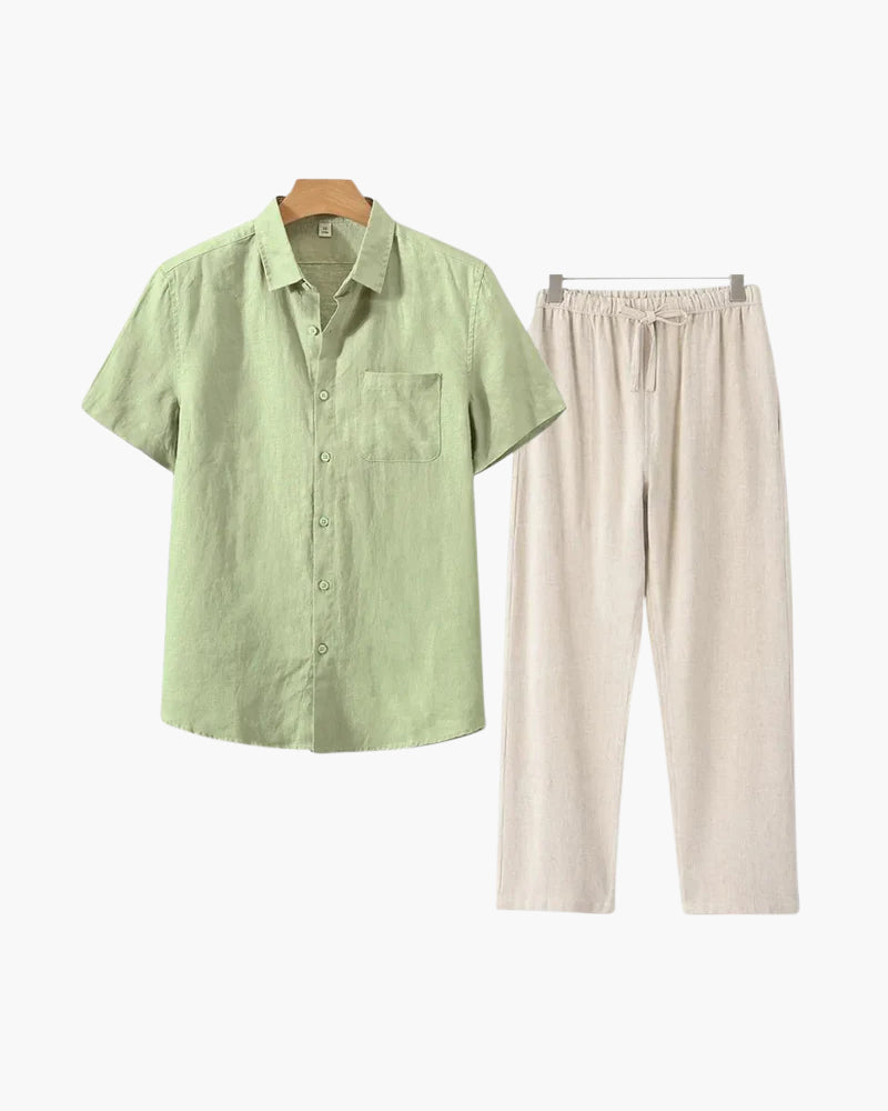 Linen T-Shirt For Relaxed Vibes – Lightweight Comfort for Effortless Style 2