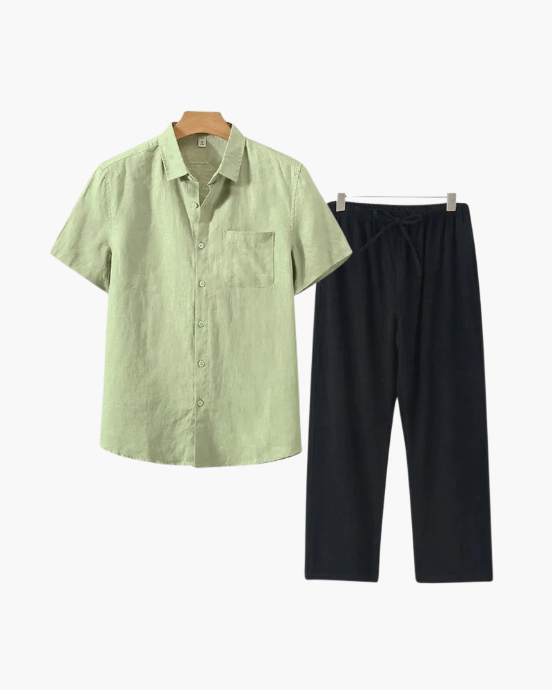 Linen T-Shirt For Relaxed Vibes – Lightweight Comfort for Effortless Style 4