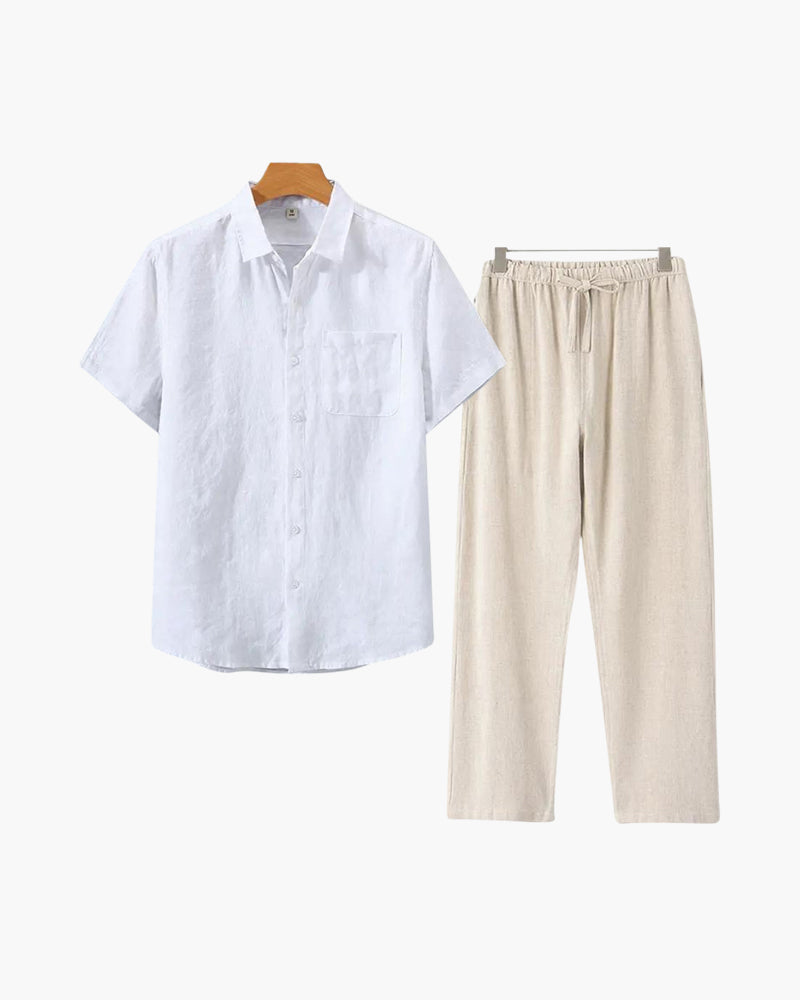 Linen T-Shirt For Relaxed Vibes – Lightweight Comfort for Effortless Style 5