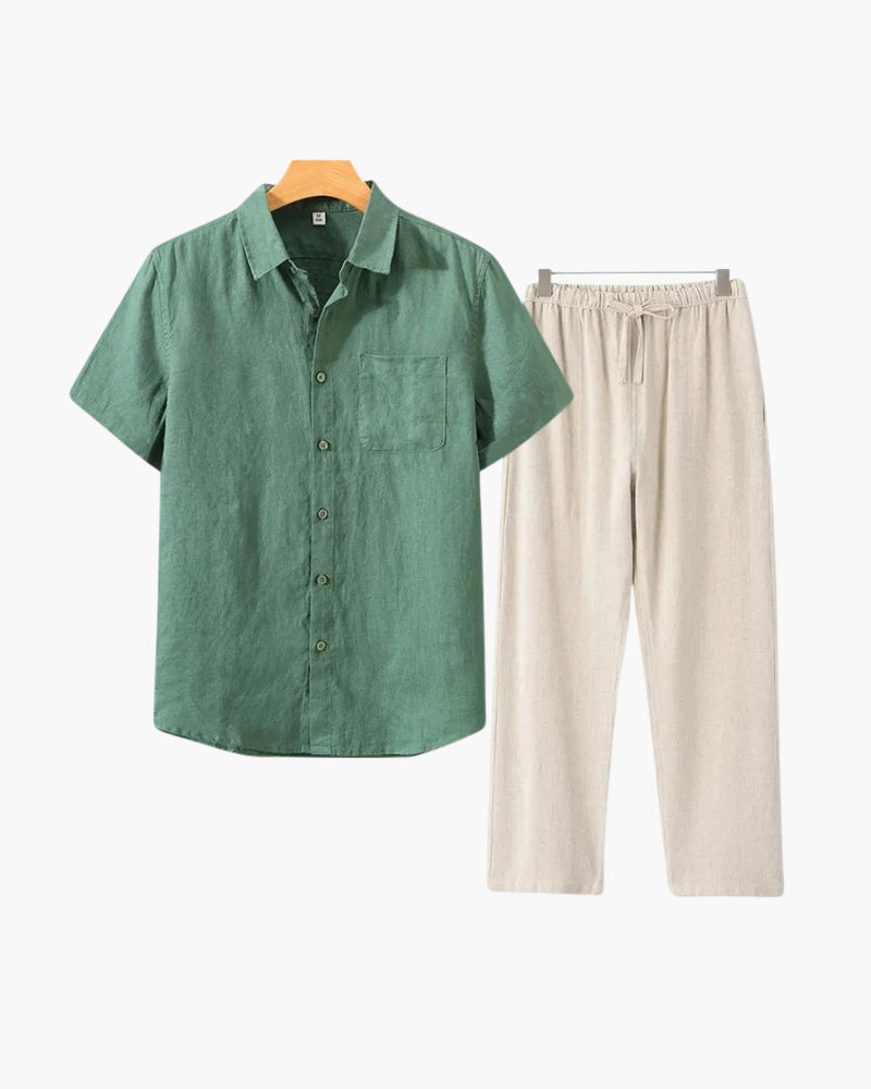 Linen T-Shirt For Relaxed Vibes – Lightweight Comfort for Effortless Style 6
