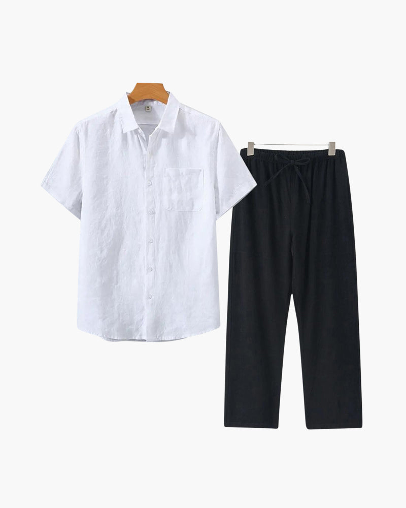 Linen T-Shirt For Relaxed Vibes – Lightweight Comfort for Effortless Style 7