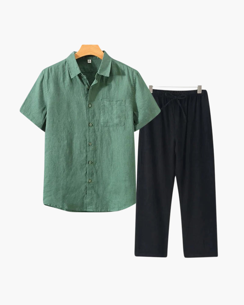 Linen T-Shirt For Relaxed Vibes – Lightweight Comfort for Effortless Style 8