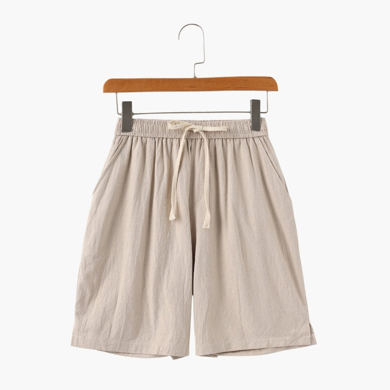 Lively Women's Lago Shorts | Breathable Flax, Relaxed Fit 0