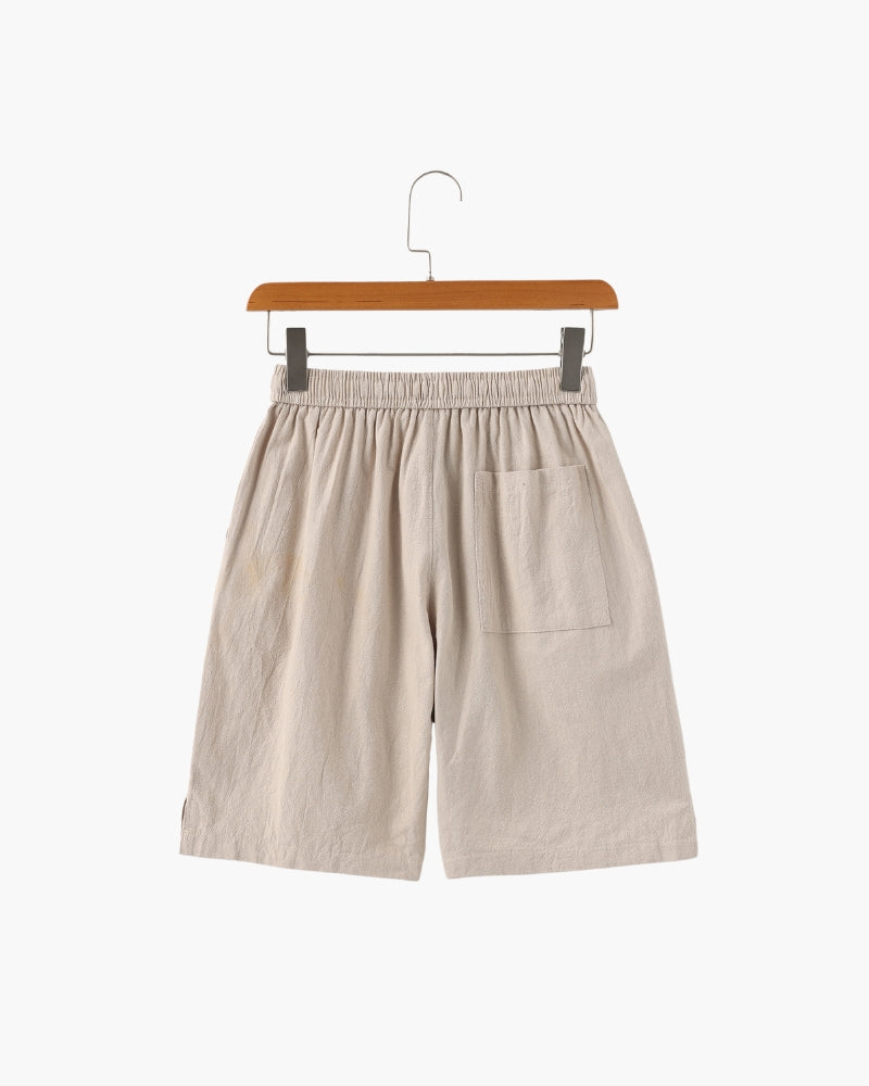 Lively Women's Lago Shorts | Breathable Flax, Relaxed Fit 3