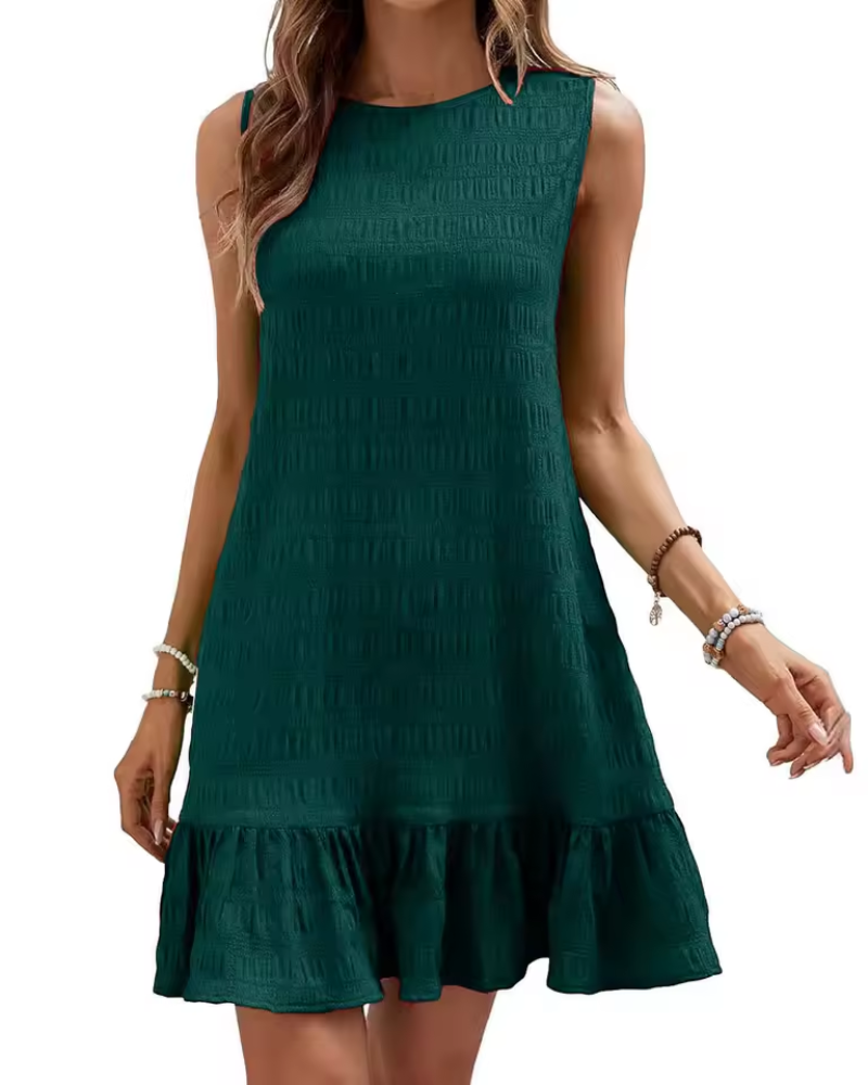 Luxe Women's Mini Dress | Textured Fabric, Casual Elegance 13