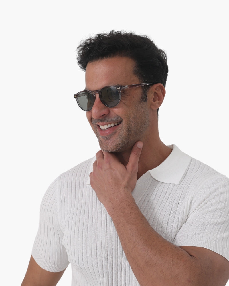 Owen Men's Polarized Sunglasses | High-Quality UV Protection, Gray 1