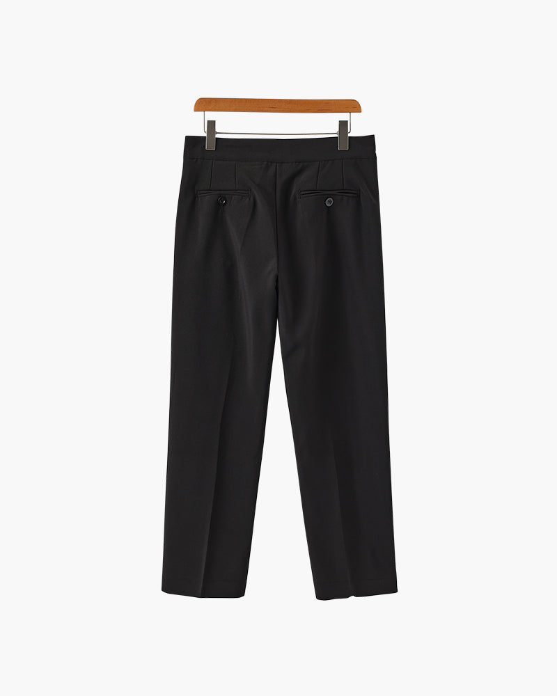 Pinnacle Women's Trousers | High Waist, Silk Cotton Blend 0