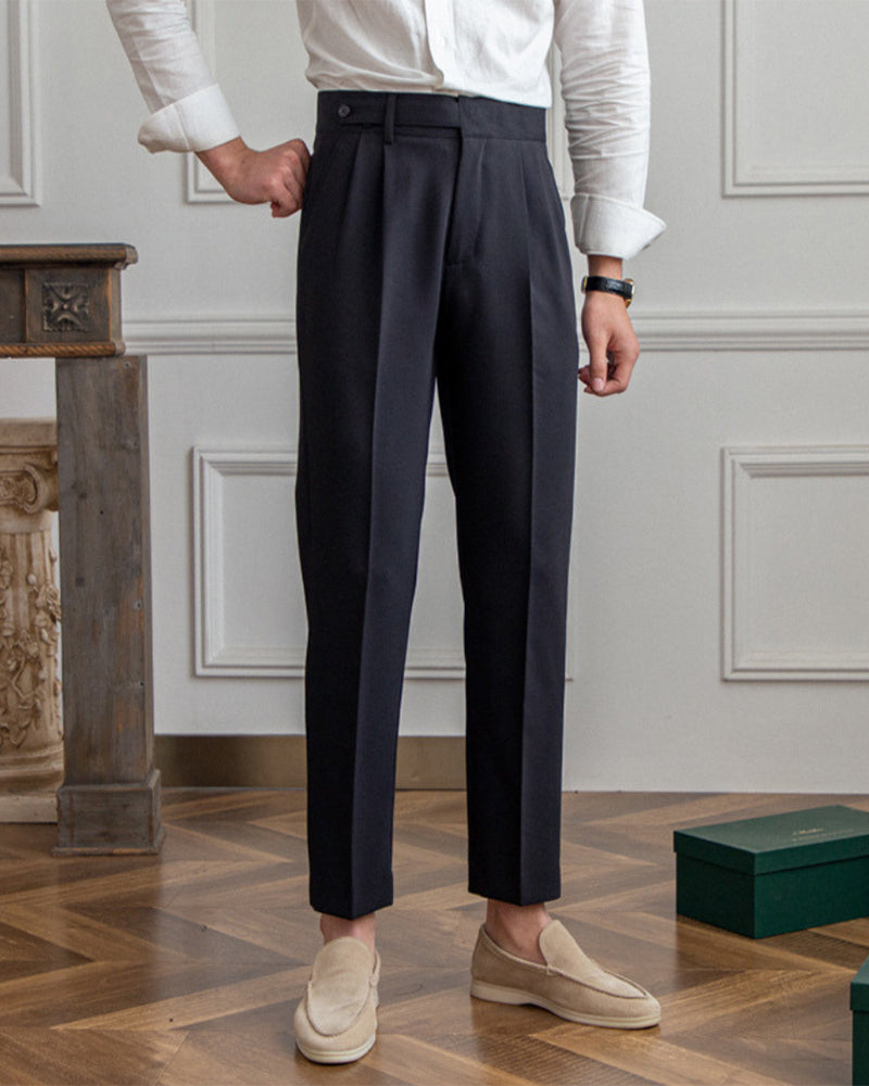 Pinnacle Women's Trousers | High Waist, Silk Cotton Blend 1