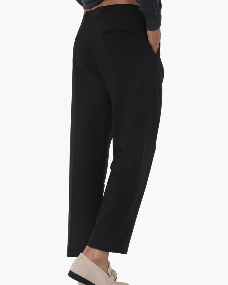 Pinnacle Women's Trousers | High Waist, Silk Cotton Blend 6