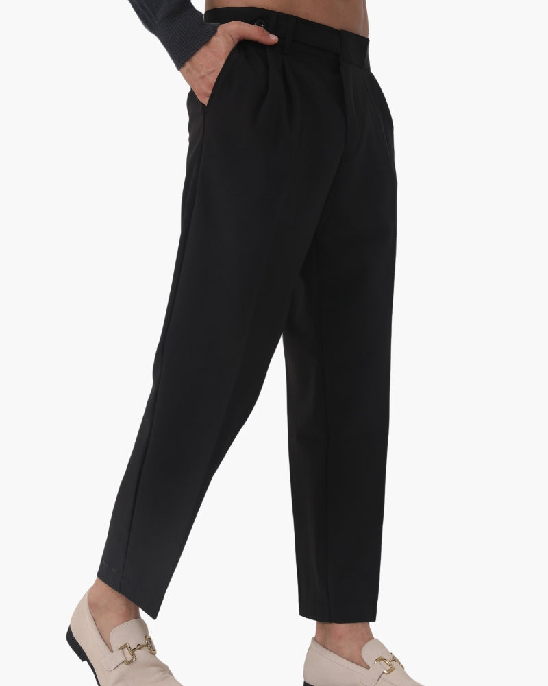 Pinnacle Women's Trousers | High Waist, Silk Cotton Blend 7