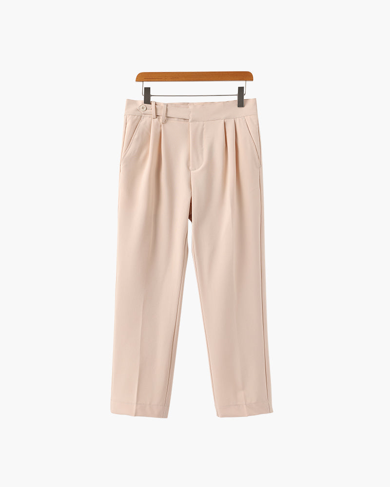 Pinnacle Women's Trousers | High Waist, Silk Cotton Blend 8