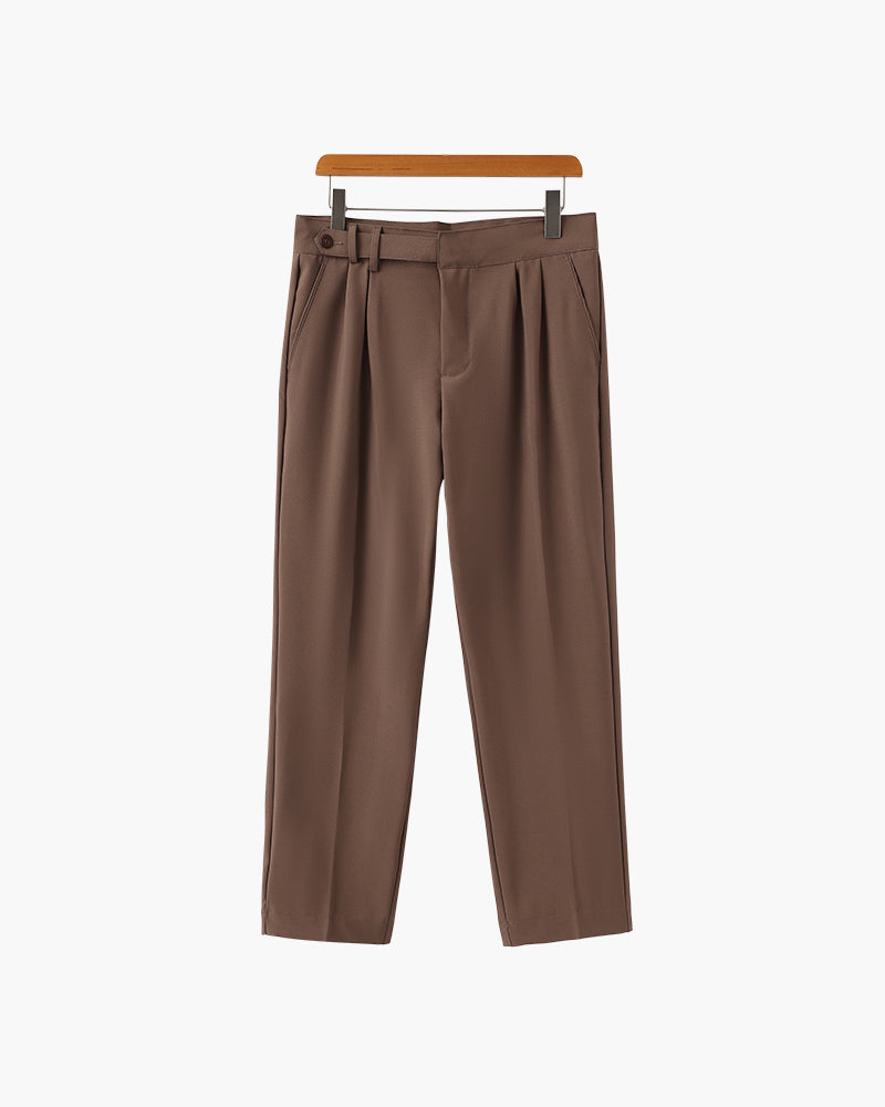 Pinnacle Women's Trousers | High Waist, Silk Cotton Blend 9