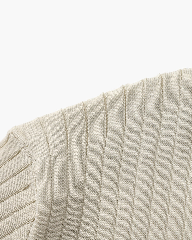 Premium Ribbed Polo Shirt – Effortless Style with Timeless Appeal 7