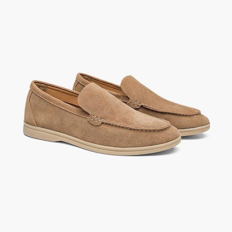 Premium Suede Slip-On Loafers for Men – Comfortable and Stylish Black Loafers for Women 0