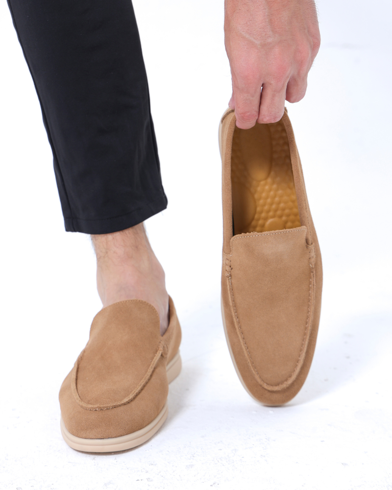 Premium Suede Slip-On Loafers for Men – Comfortable and Stylish Black Loafers for Women 3