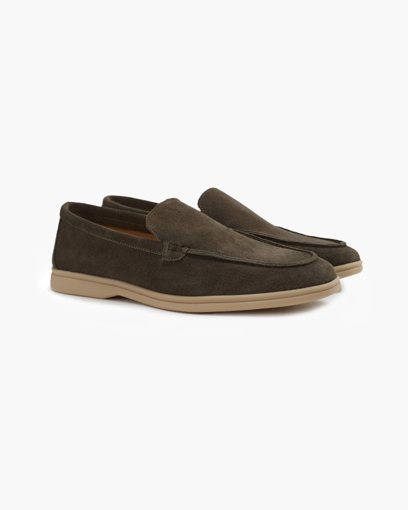 Premium Suede Slip-On Loafers for Men – Comfortable and Stylish Black Loafers for Women 5