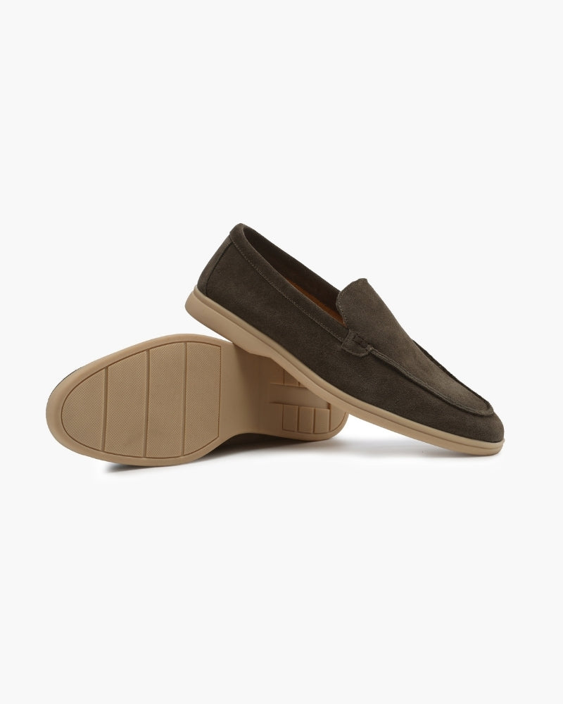 Premium Suede Slip-On Loafers for Men – Comfortable and Stylish Black Loafers for Women 8