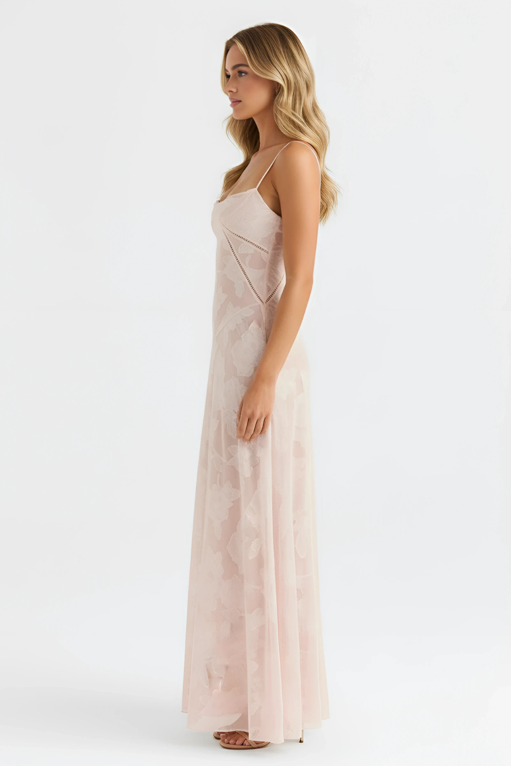 Sapphire Women's Maxi Dress | Elegant A-Line Silhouette, Formal 2