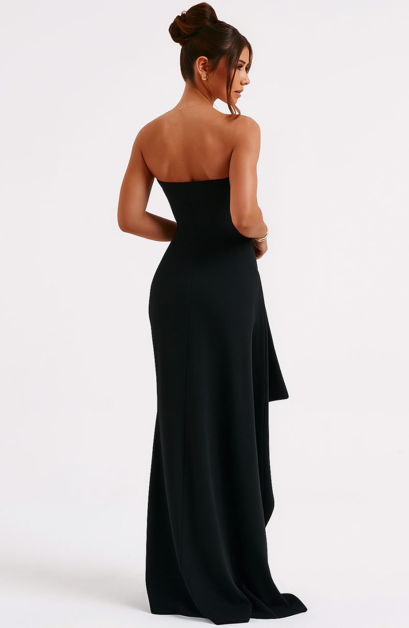 Sienna Women's Maxi Dress | Off-Shoulder Twisted Design 5