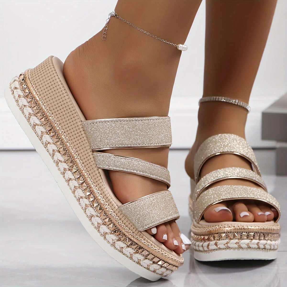 Sleek Women's Sandals | Breathable Design for Spring 0