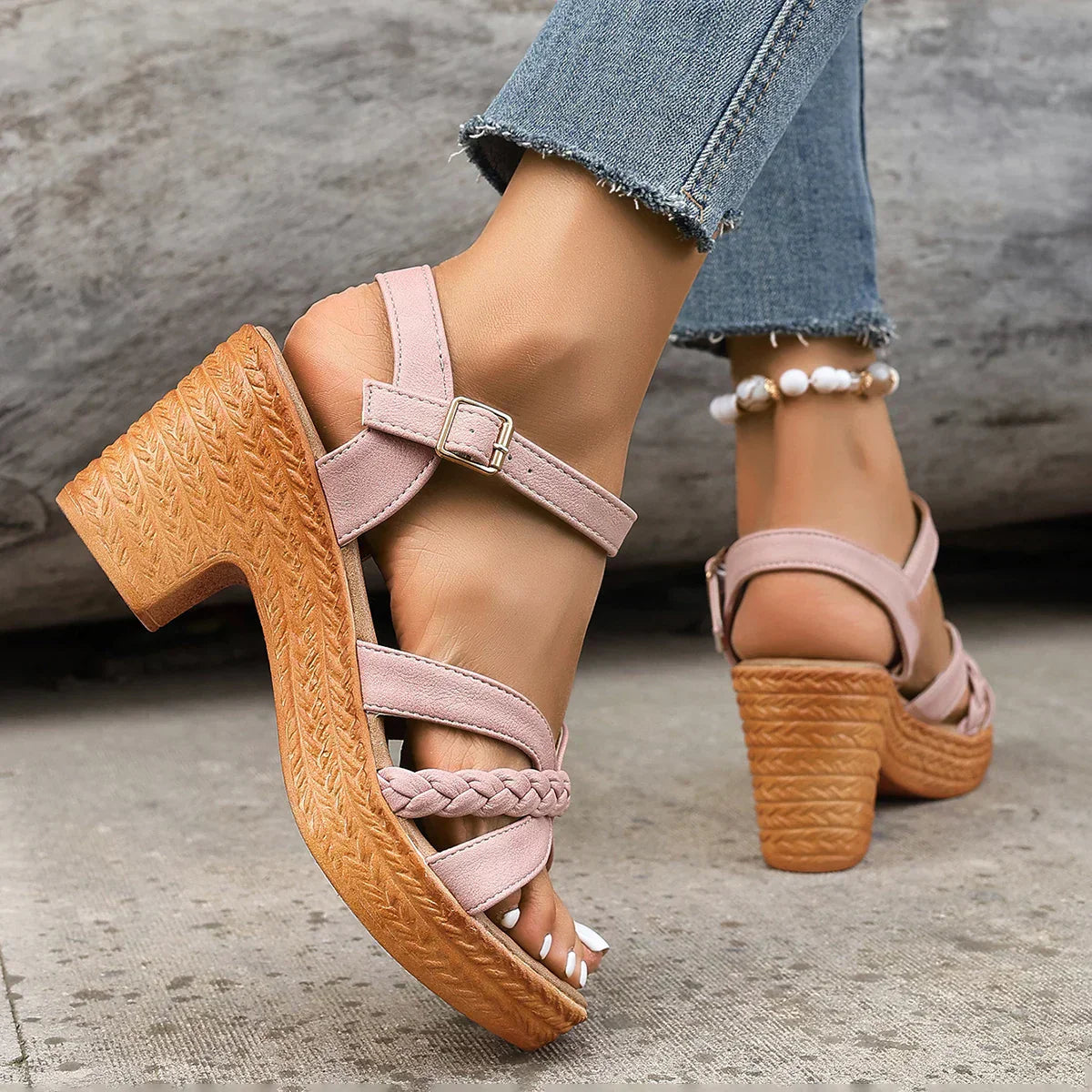 Sleek Women's Sandals | Open-Toe Design, Everyday Comfort 1