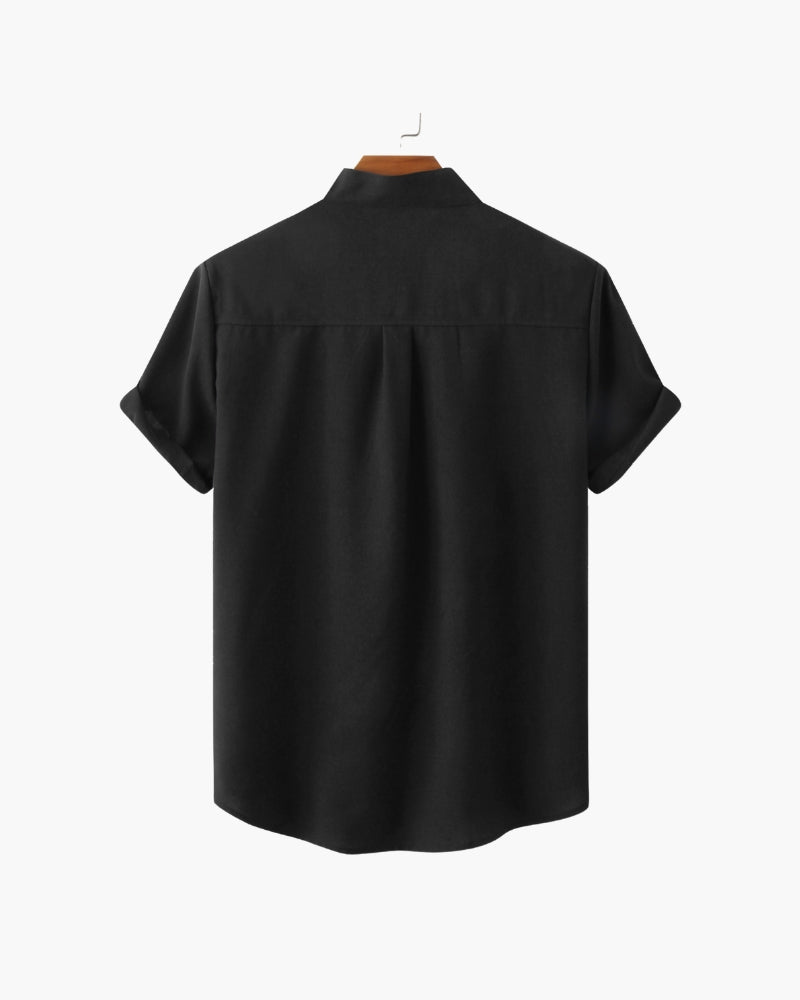 The Mandarin Mark Shirt – Effortless Style for Warm Weather 5