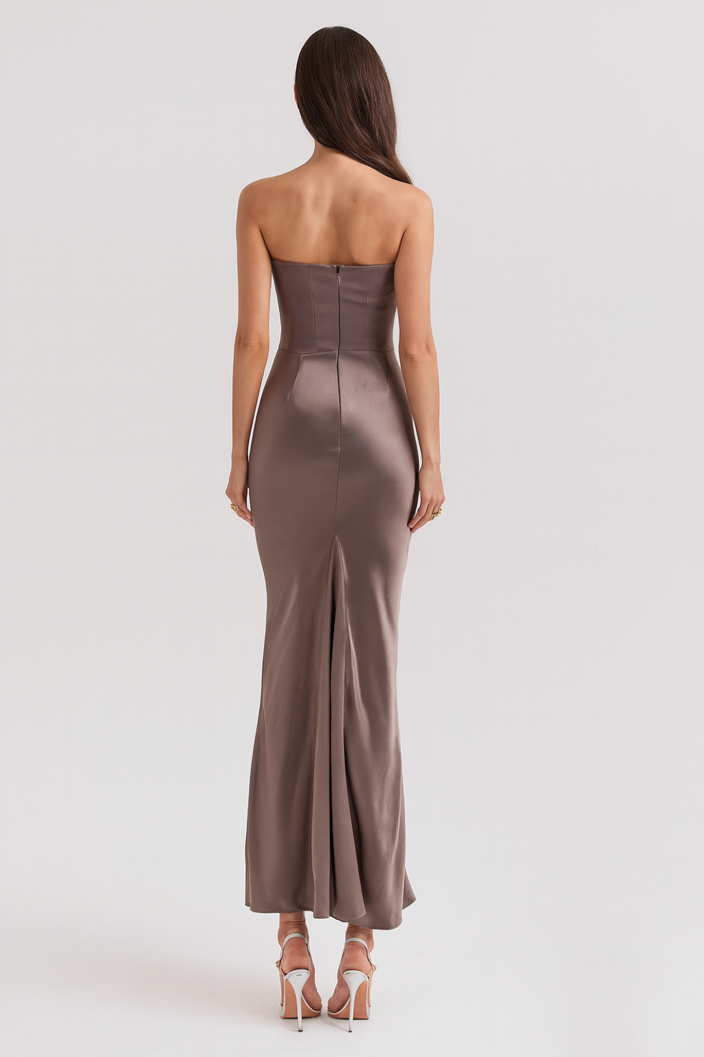 Vera Women's Maxi Dress | Elegant Strapless Design, Formal Occasion 1